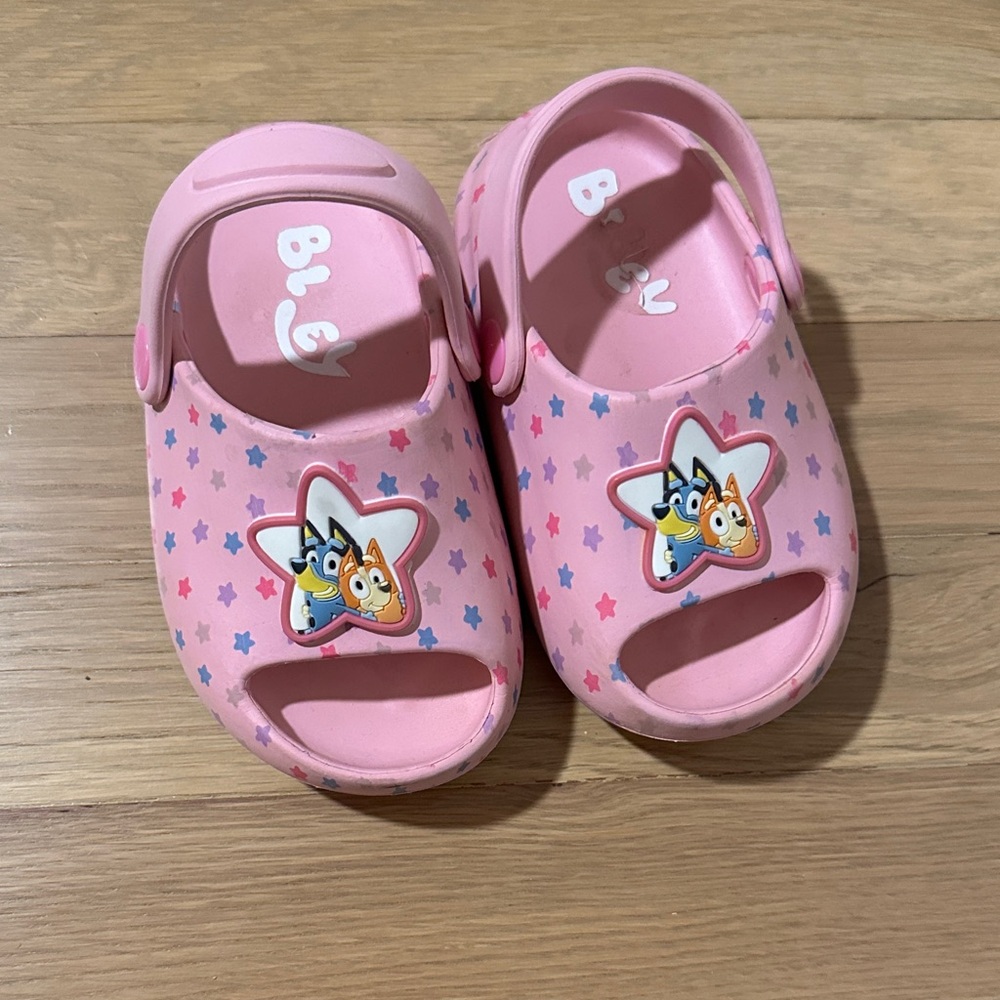 Pink Bluey Toddler Sandals